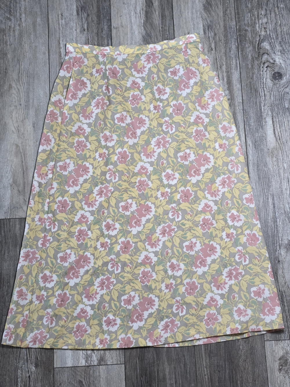 Pendleton Vintage 90's Women's Floral AOP A-Line Skirt with Pockets Sz 12P